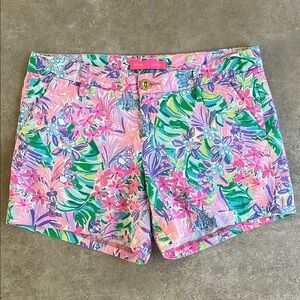 Lilly Pulitzer x Disney - Tropical Floral Women's Shorts